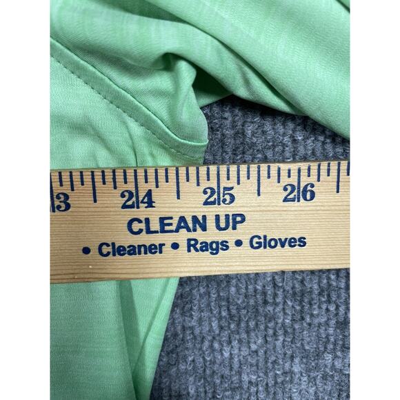 Peter Millar Golf Polo Men's XL Green Short Sleeve Featherweight UPF 50+ Active - Picture 8 of 12